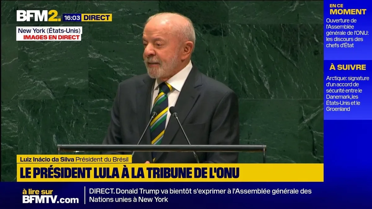 ONU: "Nous sommes tous otages de l'inaction du Conseil de sécurité", accuse Lula