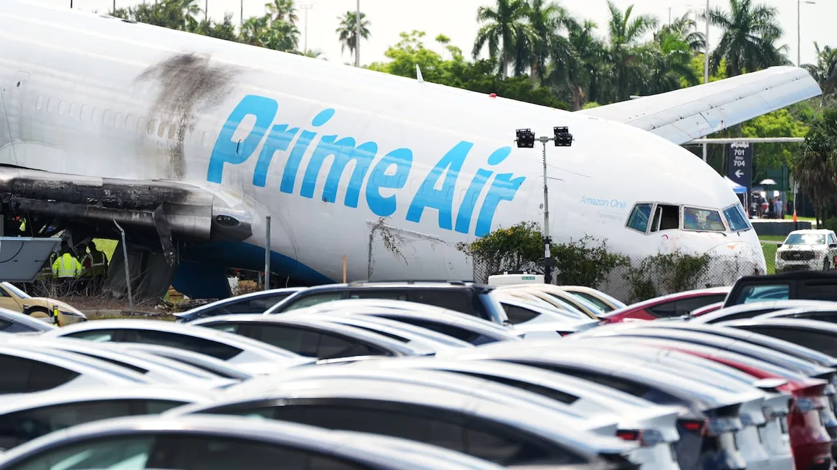 Amazon suspends use of cargo carrier whose plane careened off Miami runway