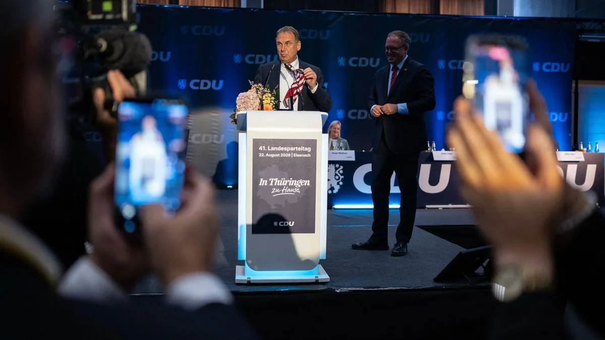 Personalien: Ex-Ministerpräsident Althaus neuer CDU-Ehrenvorsitzender