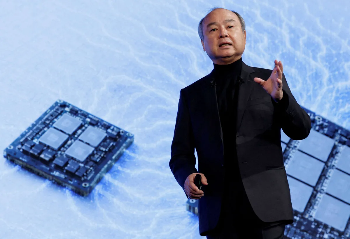 SoftBank junk bond sale raises stakes for CEO Son's all-in AI bet