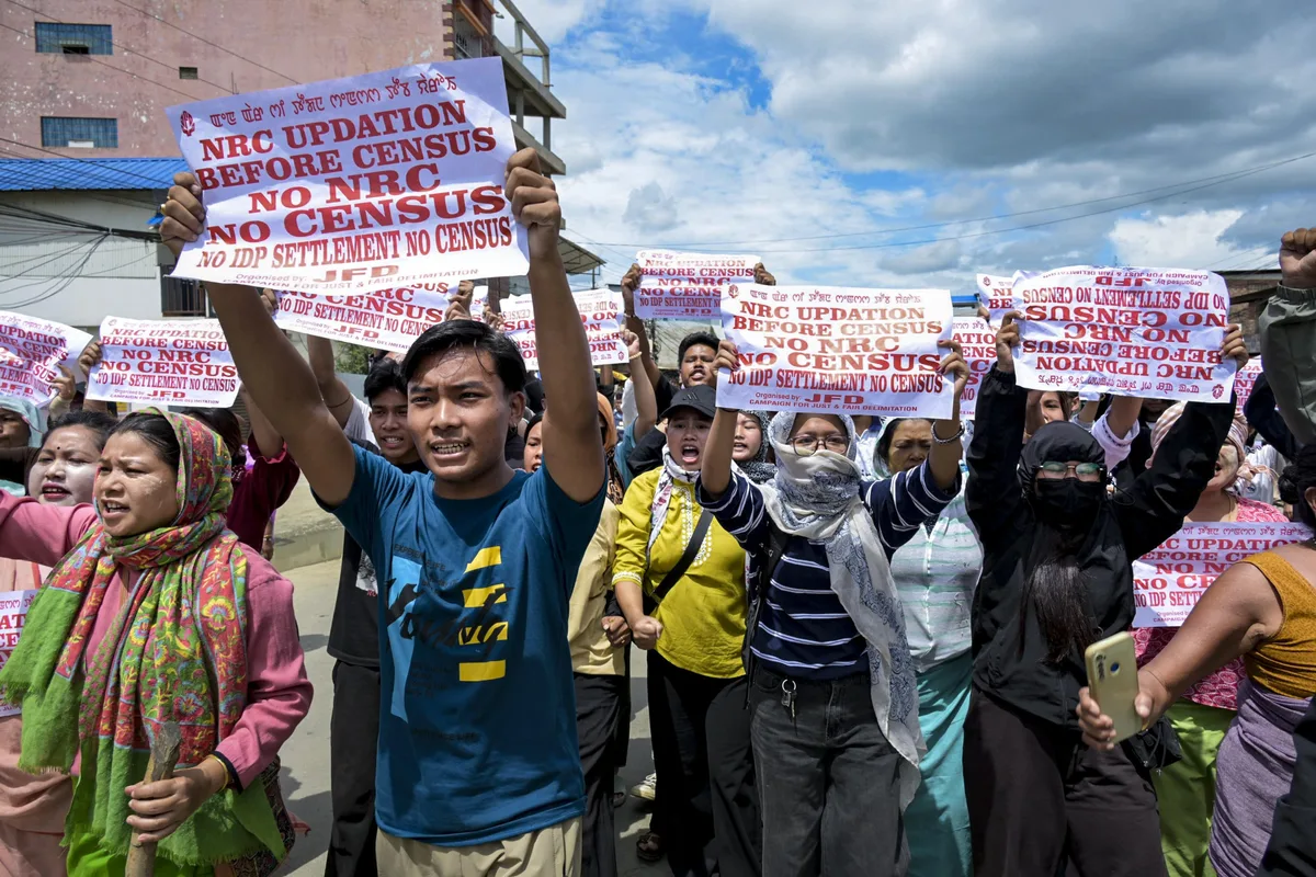 NRC before Census: Manipur defers census training as protests intensify