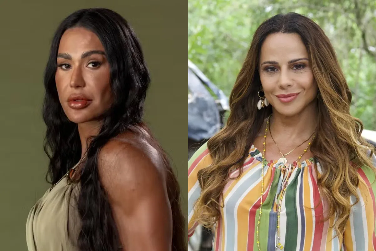 Gracyanne diz se aceitaria atuar ao lado de Viviane Araújo: "Honra"