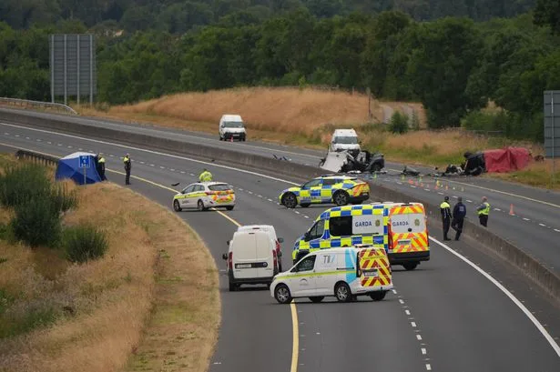 Family in car in head-on crash which killed 5 teens on M9 were heading to UK wedding