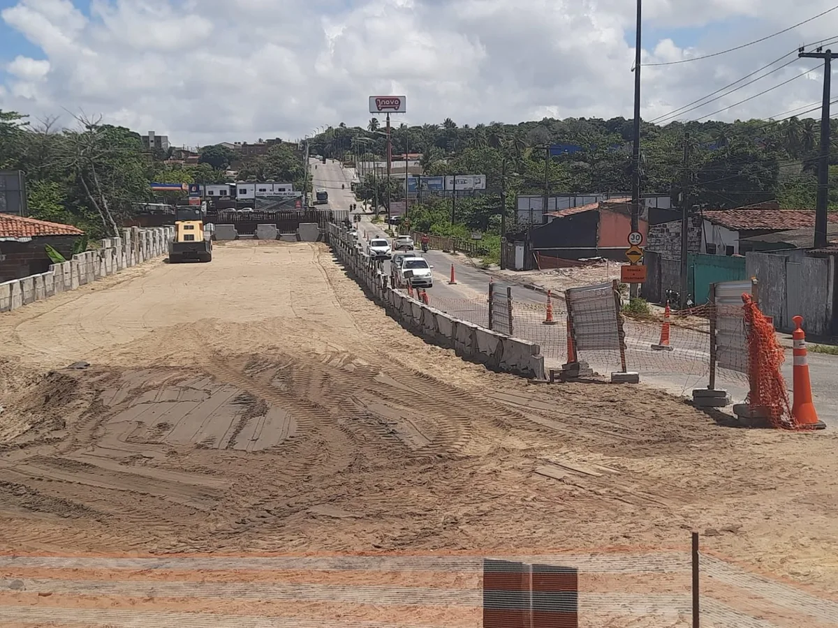Ladeira na Zona Sul de João Pessoa é interditada para obras de ponte neste sábado (10)