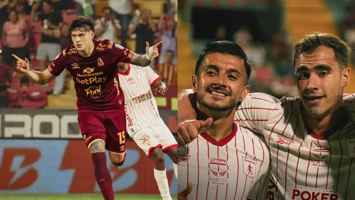 Tolima y América empataron a un gol: a los ‘Pijaos’ les anularon una anotación de chilena, los ‘Escarlatas’ tuvieron “ley del ex”