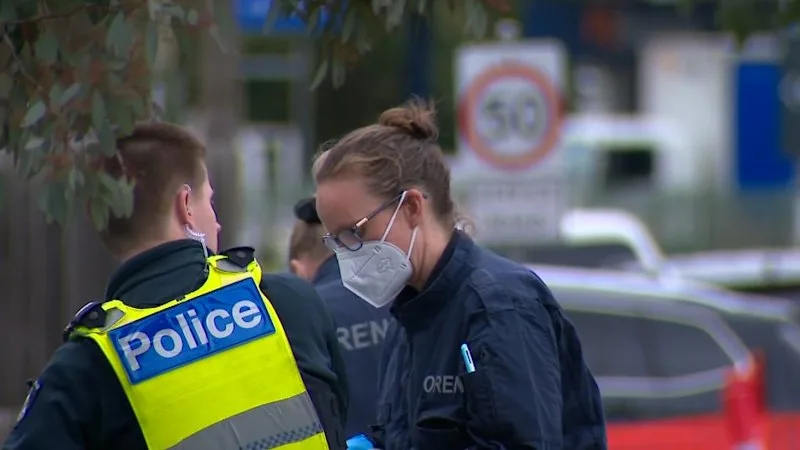 Melbourne man charged with murdering partner in front of son