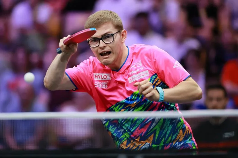Alexis Lebrun en finale du WTT Star Contender d'Astana