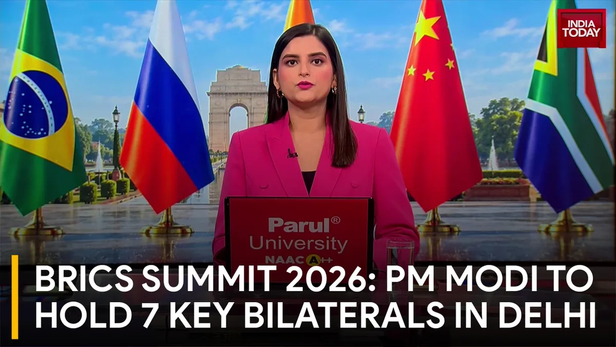 BRICS Summit 2026: PM Modi's 7 Bilaterals, Delhi Declaration & Chair Handover