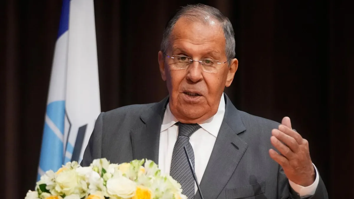 Ukrainekrieg: Außenminister: Russland bereit zu Verhandlungen, aber nicht zu Feuerpause