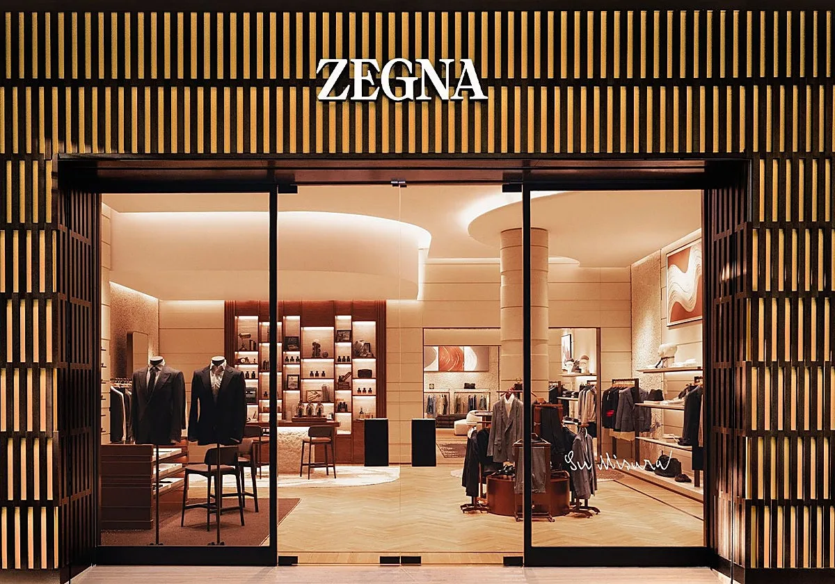 La nueva boutique de Zegna en Madrid: un templo de lujo en el que se visten Brad Pitt o Javier Bardem