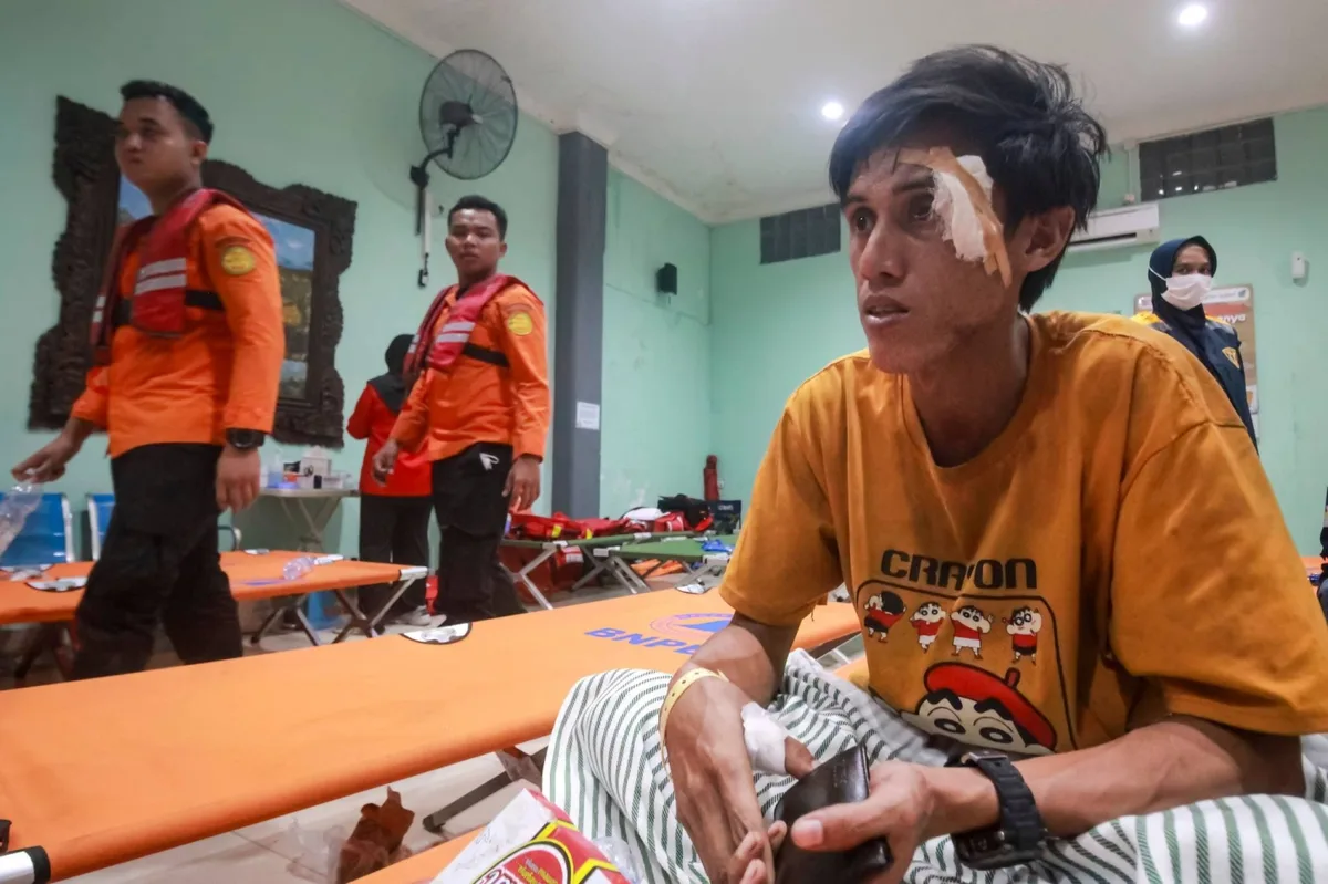 At least 129 missing after Indonesian passenger ship capsizes