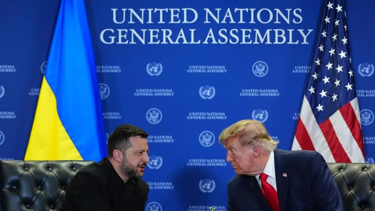 Zelenskiy, Trump discuss efforts to end Ukraine war