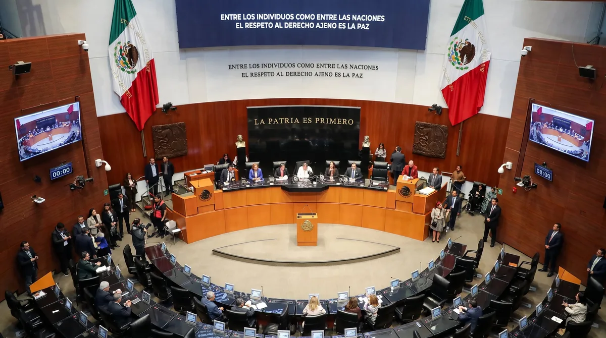 Senado avanza en reforma de nacionalidad única para candidatos a Presidencia y gubernaturas