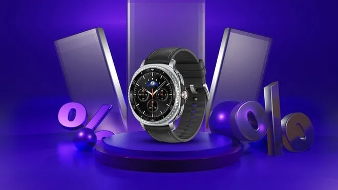 Galaxy Watch 8 Classic: relógio premium com coroa giratória em oferta em até 21x sem juros