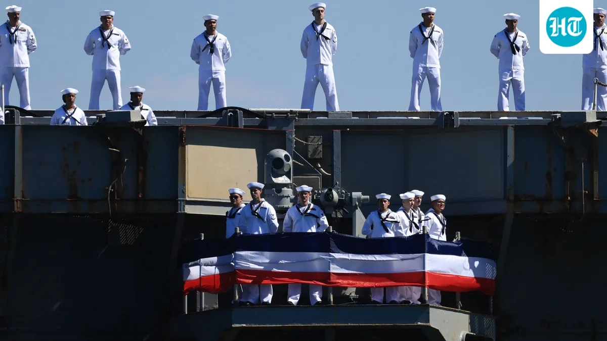 USS Abraham Lincoln returns to San Diego after 322 days at sea; Pete Hegseth honors crew amid concerns over conditions