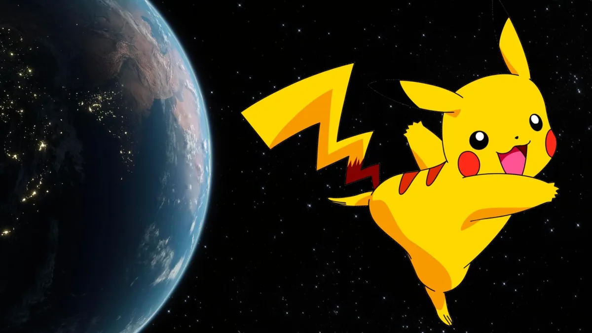 Pikachu viajó al espacio y orbitó la Tierra más de mil veces durante 67 días