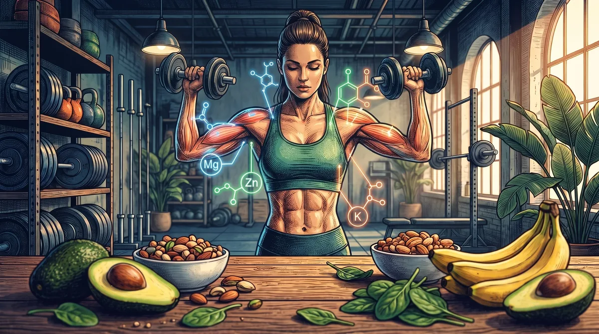 Cuáles son los tres minerales importantes para ganar masa muscular