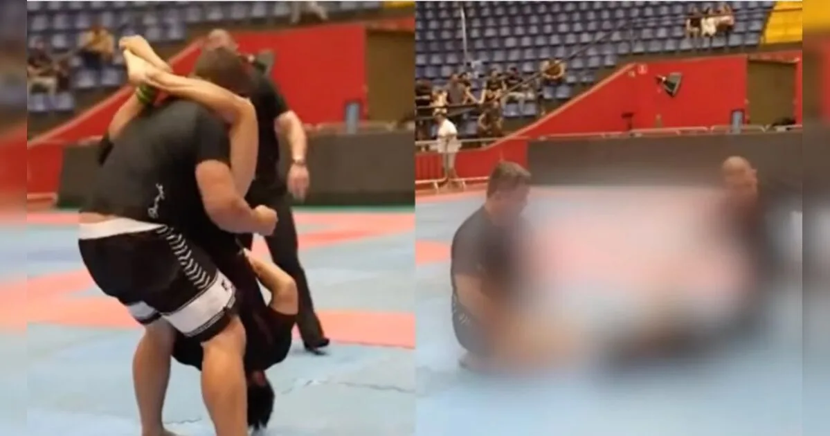 Lutador de Jiu-Jitsu sofre golpe proibido e é hospitalizado com risco de paralisia no PR