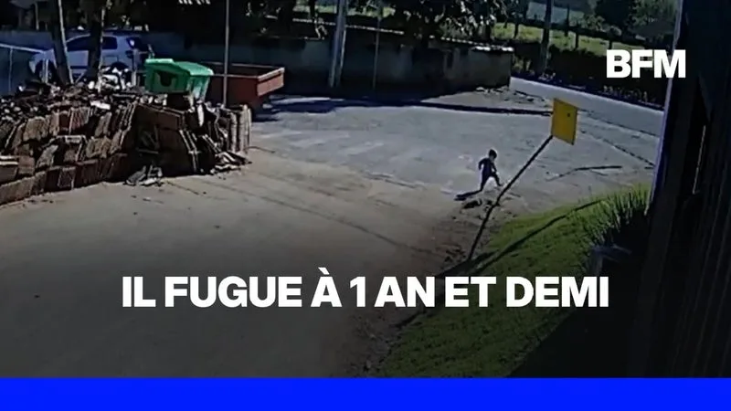 Brésil: un bébé s'échappe de sa crèche et marche jusqu'au travail de sa mère