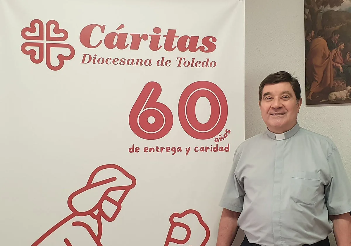 Cáritas Toledo renueva por cuatro años a su delegado episcopal, José Luis Martín Fernández-Marcote