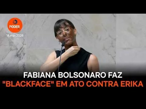 MP pede arquivamento de ação sobre “blackface” de Fabiana Bolsonaro