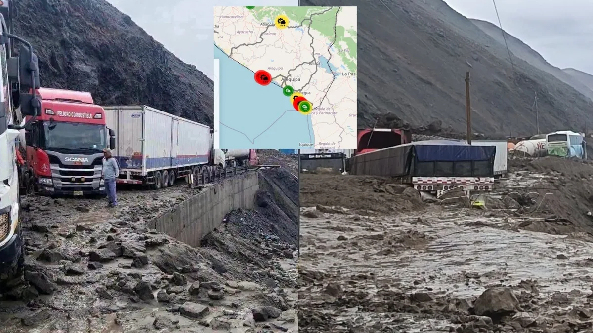 Emergencia en Arequipa: Panamericana Sur permanece cerrada y crece la alarma entre transportistas por escasez de GLP y gasolina