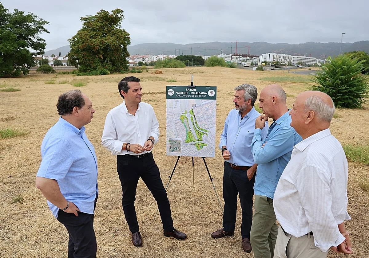 El Ayuntamiento inicia la obra del Parque de Miralbaida, que estará listo a principios de 2028