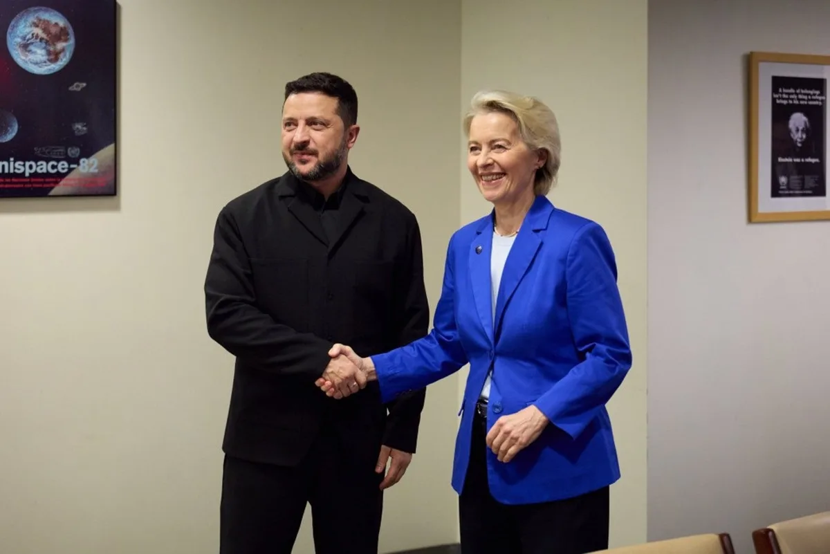 Zelenski y Von der Leyen discuten nuevas vías de apoyo financiero y de defensa para Ucrania