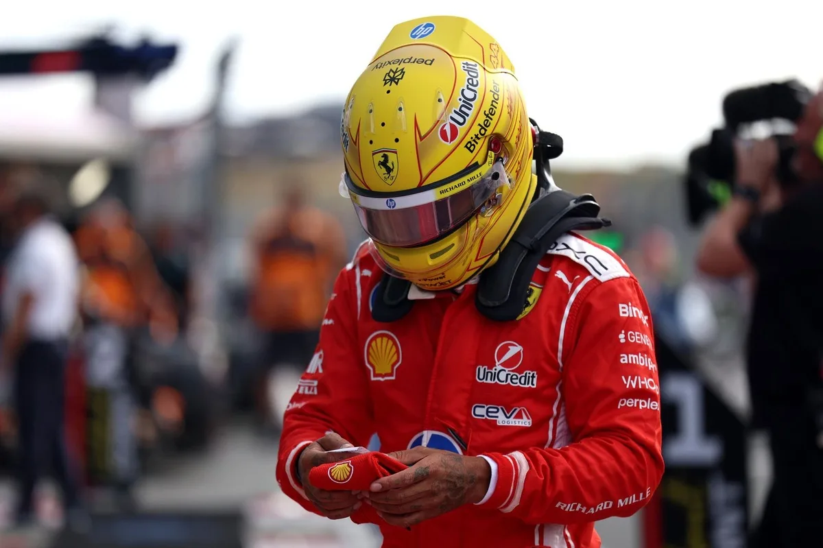 F1 - Hamilton culpa ajustes no carro por queda de performance no quali sprint da Holanda: "Desastre total"