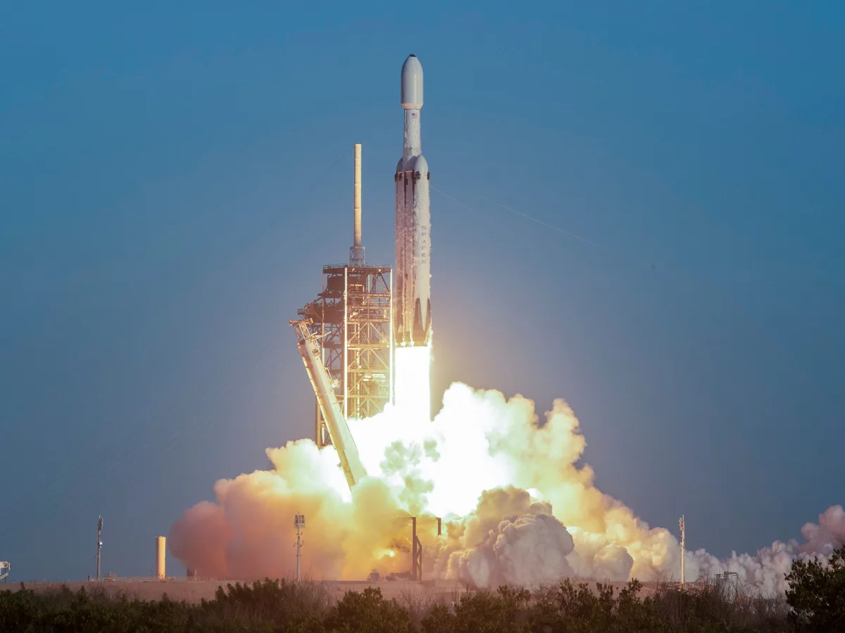 Trump gatecrashed a NASA press conference after SpaceX launched a $4.3 billion space telescope