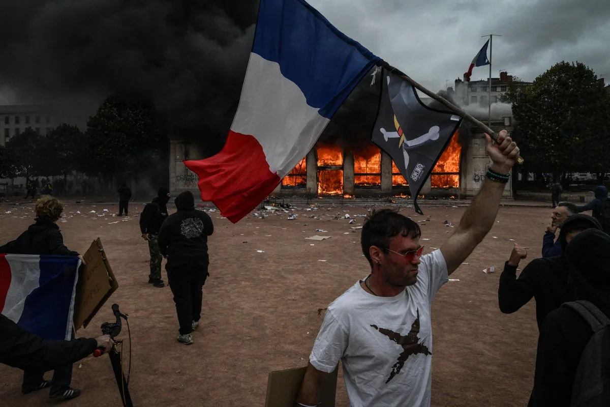 What sparked the fiery protests in France – and how they could spread across Europe
