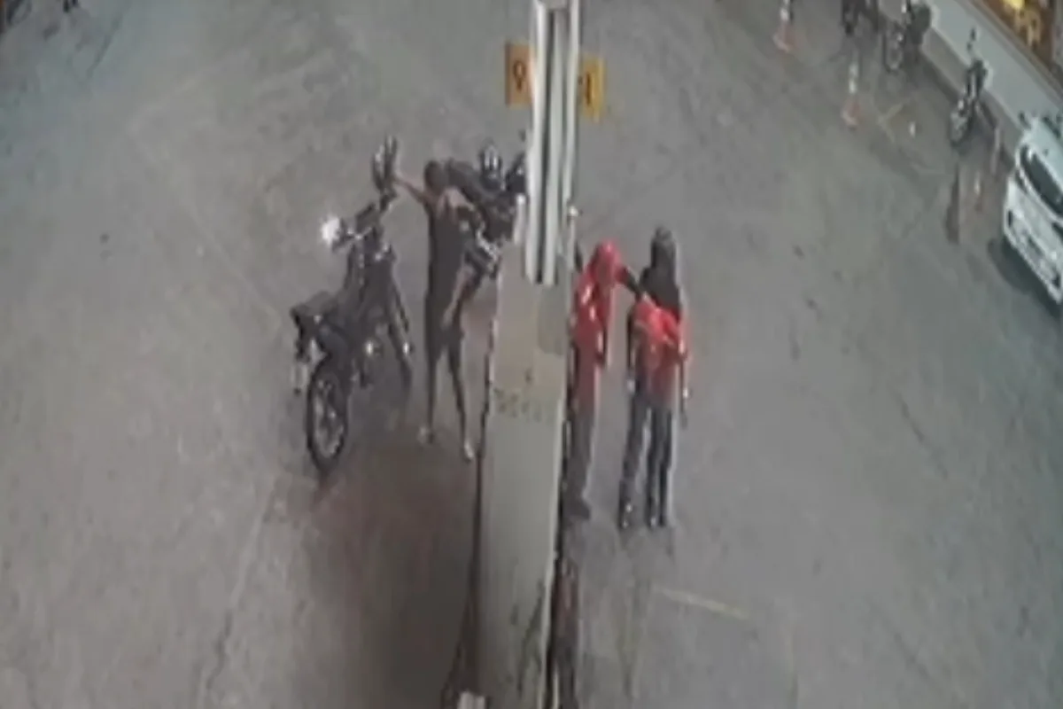 Motociclista salva frentista de engasgo com Manobra de Heimlich, no Ceará