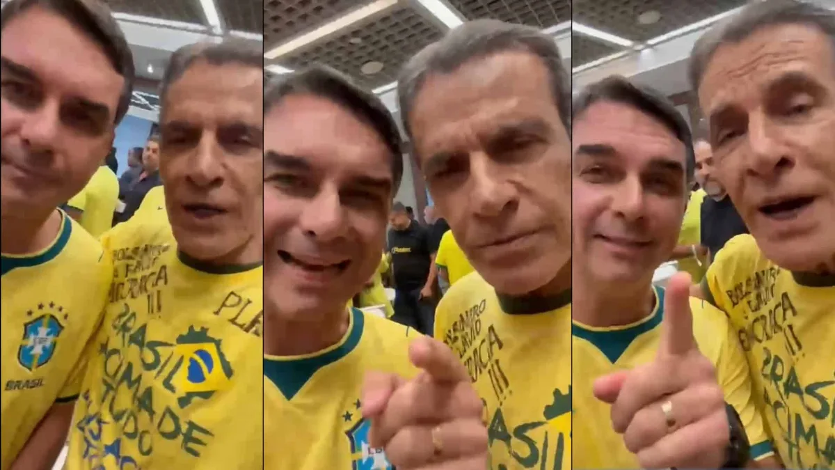 Com Flávio Bolsonaro, Mario Gomes diz que vão “colocar o Exército nas ruas para choque de ordem”; vídeo
