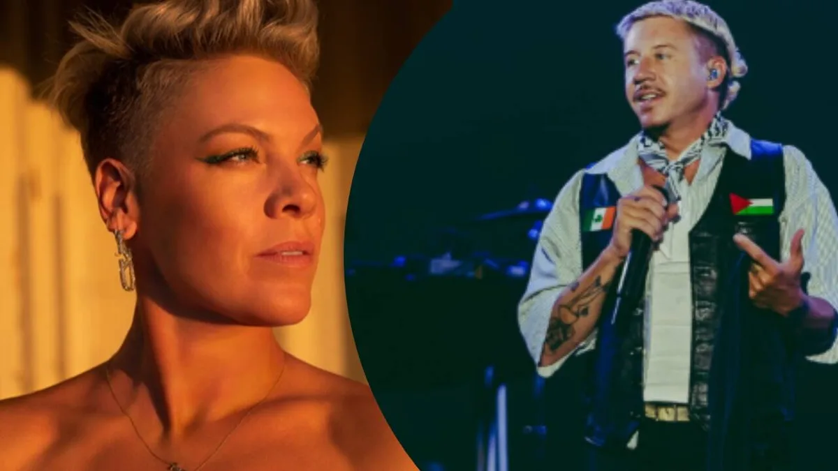 Pink breaks her silence on Macklemore row