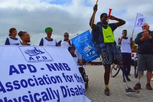 Amputee King Nipho inspires unity on his 5,000km journey for disability rights
