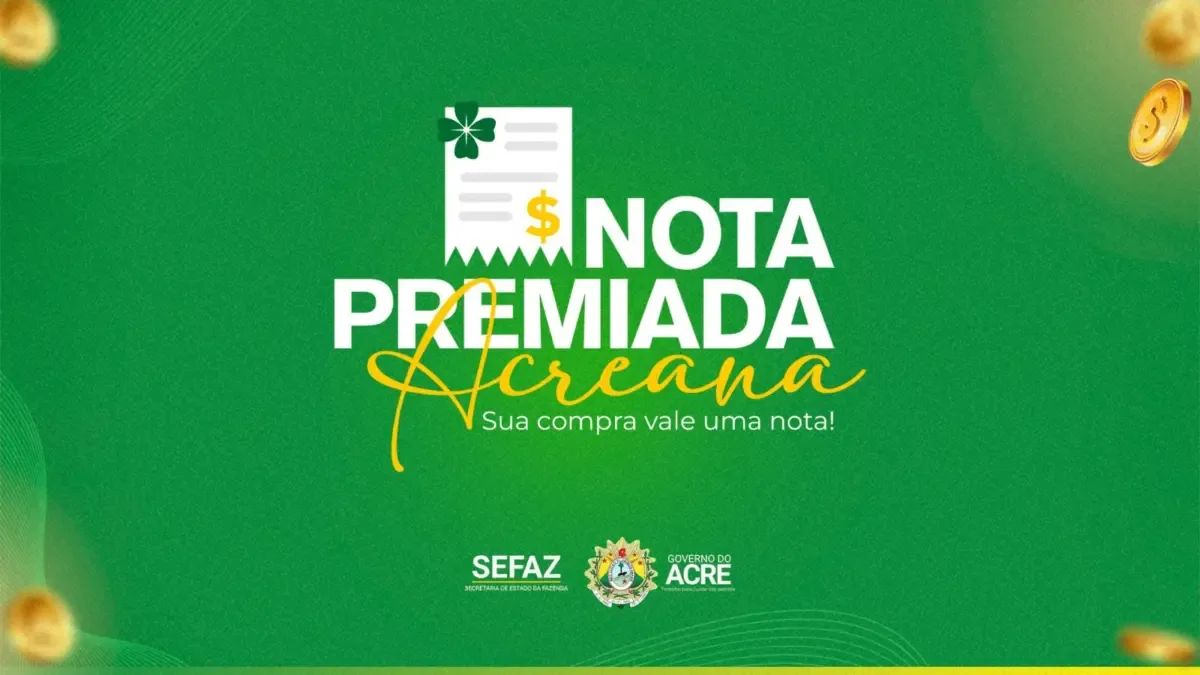 Nota Premiada Acreana chega a R$ 395 milhões em arrecadação e 13,9 milhões de notas
