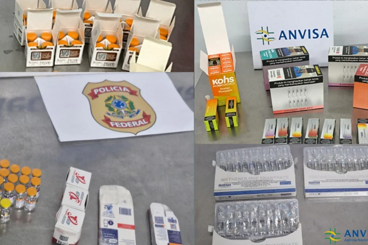 GHK-Cu, retatrutida e anabolizantes: por que alvos de operação da Anvisa são proibidos no Brasil