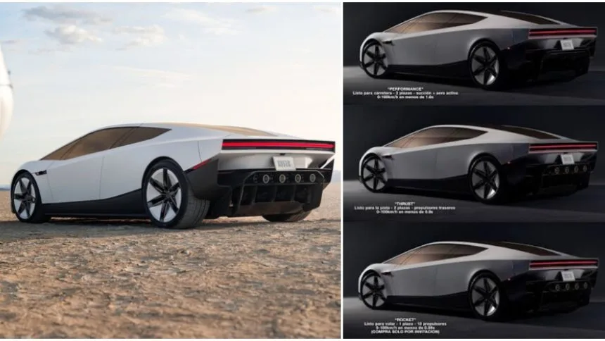 Esta sería la ‘inicial’ para reservar los Tesla Roadster que causan sensación entre los amantes de los carros eléctricos