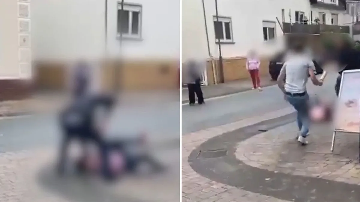 Ex-Frau schwer verletzt: Passanten stoppen brutalen Messerangriff – Video zeigt Eingreifen