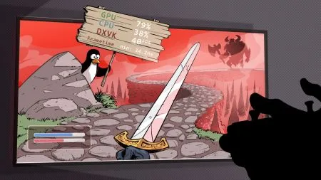 heise+ | Linux-Overlay MangoHud: Leistung und Hardware beim Spielen im Blick behalten