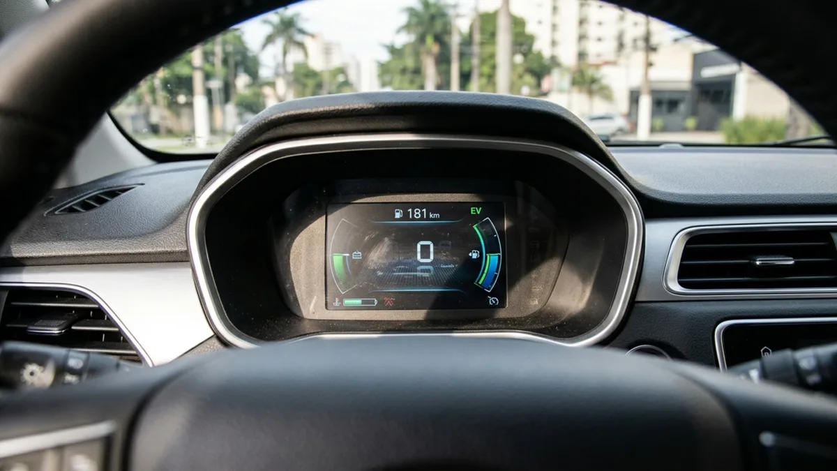 Com apenas 3,65 metros de comprimento, este elétrico de 62 cv oferece 181 km de autonomia e foi pensado muito mais para cidade do que para grandes viagens