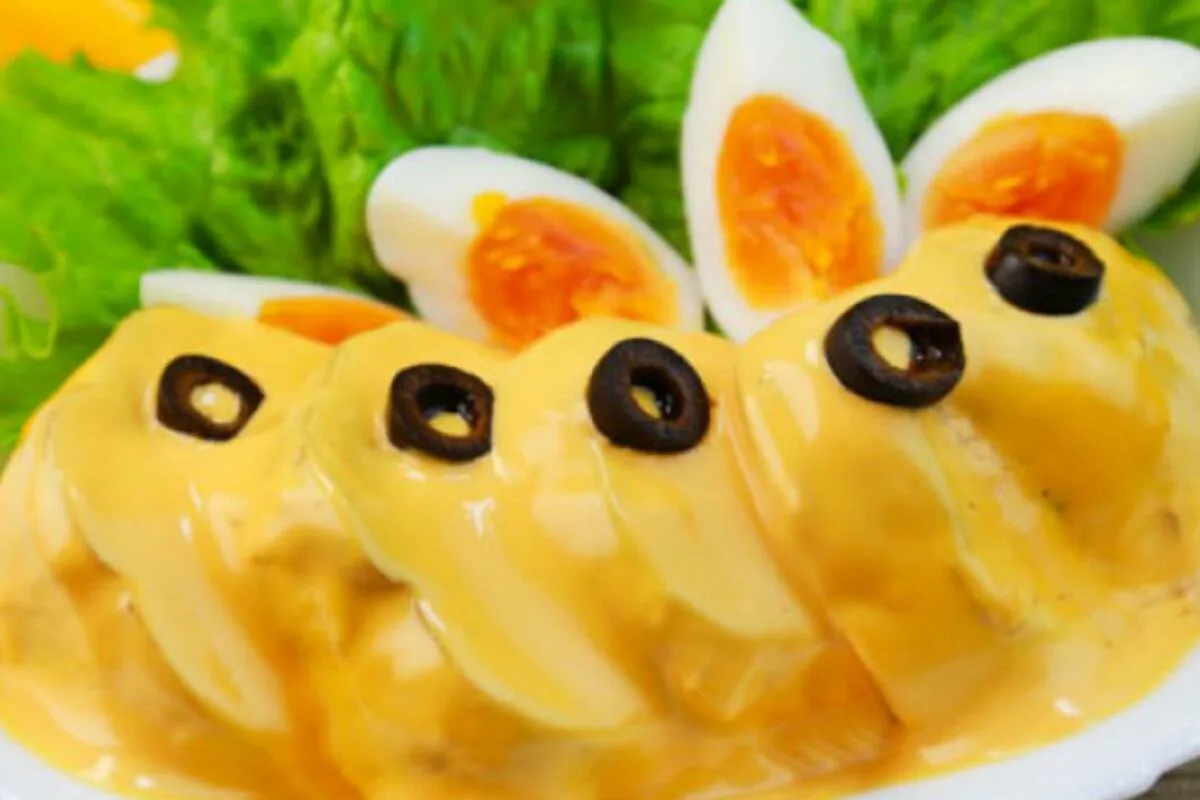 Receta de papa a la huancaína