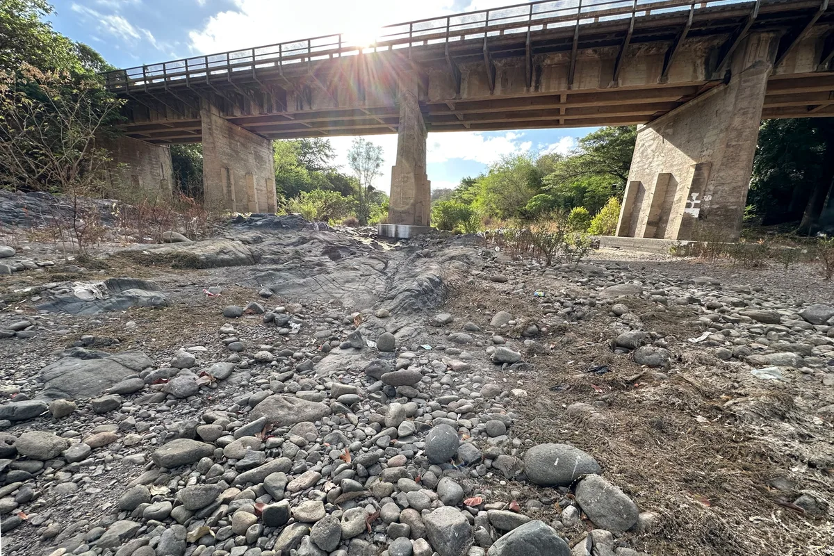 El sur de Honduras con ríos secos y sin cultivos ante la falta de lluvias