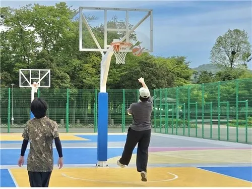 부산 스포원파크에 야외 3대3 농구코트 4면 조성