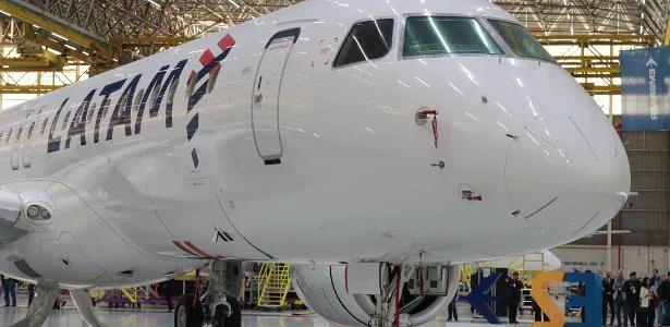 Latam recebe seu primeiro avião Embraer; voos começam em novembro