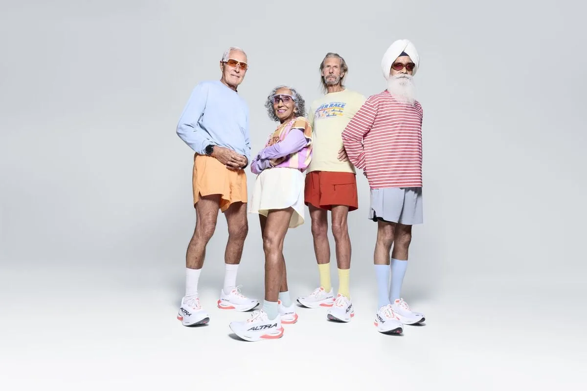 Tienen entre 75 y 85 años: una marca de running formó con ellos un equipo de corredores seniors
