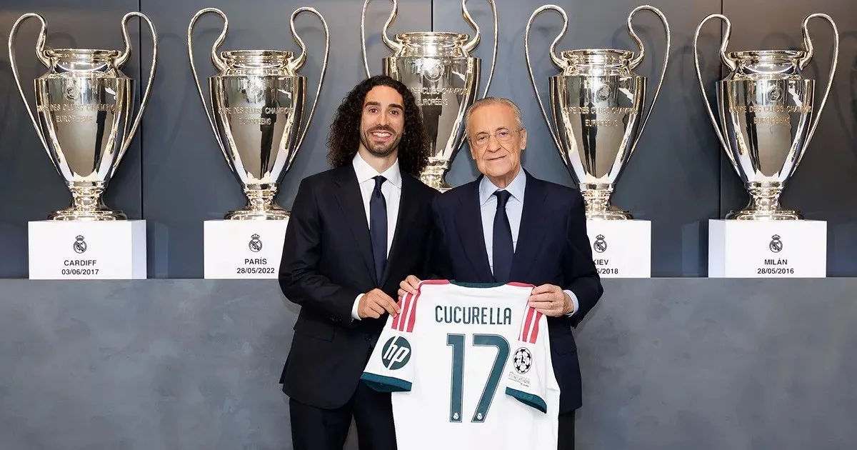 Cucurella fue presentado oficialmente como nuevo jugador del Real Madrid: “Quiero ganar títulos con esta camiseta”