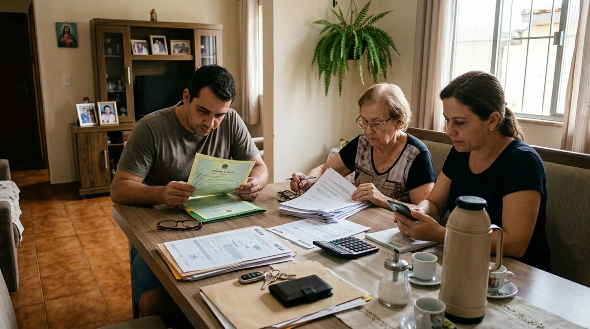 Família encontra saldo de FGTS de um trabalhador falecido, acredita que qualquer filho pode retirar o dinheiro e descobre como funciona a identificação de dependentes e sucessores