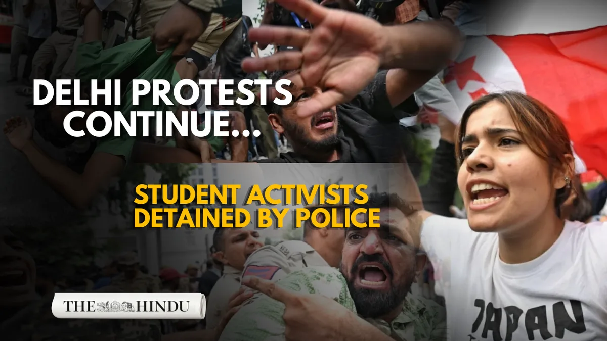 Student protesters allege being taken to unknown location