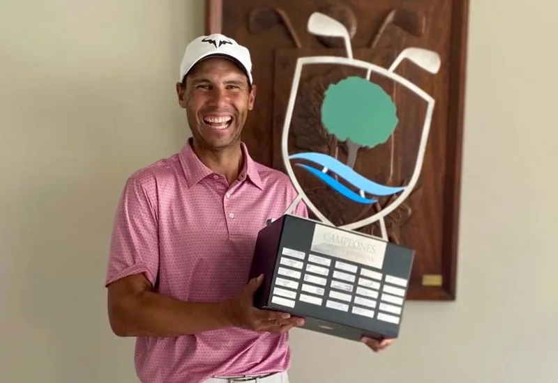 Nadal conquista o bicampeonato consecutivo em torneio de golfe em Mallorca